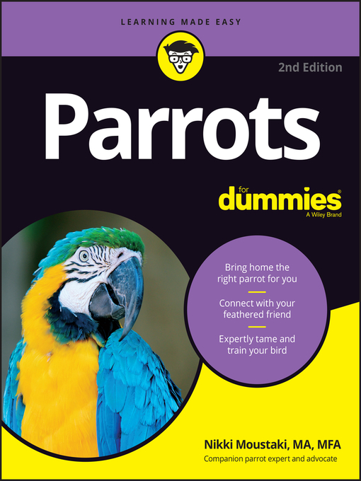 Title details for Parrots For Dummies by Nikki Moustaki - Available